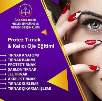 Beylikduzu Protez Tirnak Kursu Sibel Demir Guzellik Kursu