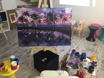 Kadikoy Osmanaga Yagli Boya Kursu Nara Fine Arts Studio