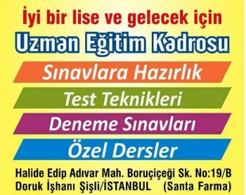 Sisli Halideedipadivar Lgs Kursu Aldemir Akademi