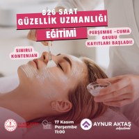 AYNUR AKTAŞ GÜZELLİK KURSU