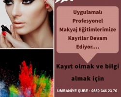 Sisli 19 Mayis Profesyonel Makyaj Kursu Akel Akademi Sisli
